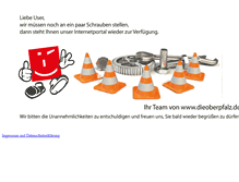 Tablet Screenshot of dieoberpfalz.de